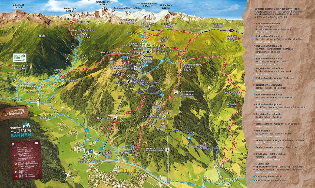 Modern Mountain Apart Directly By Skiing Area Rauris Exterior foto